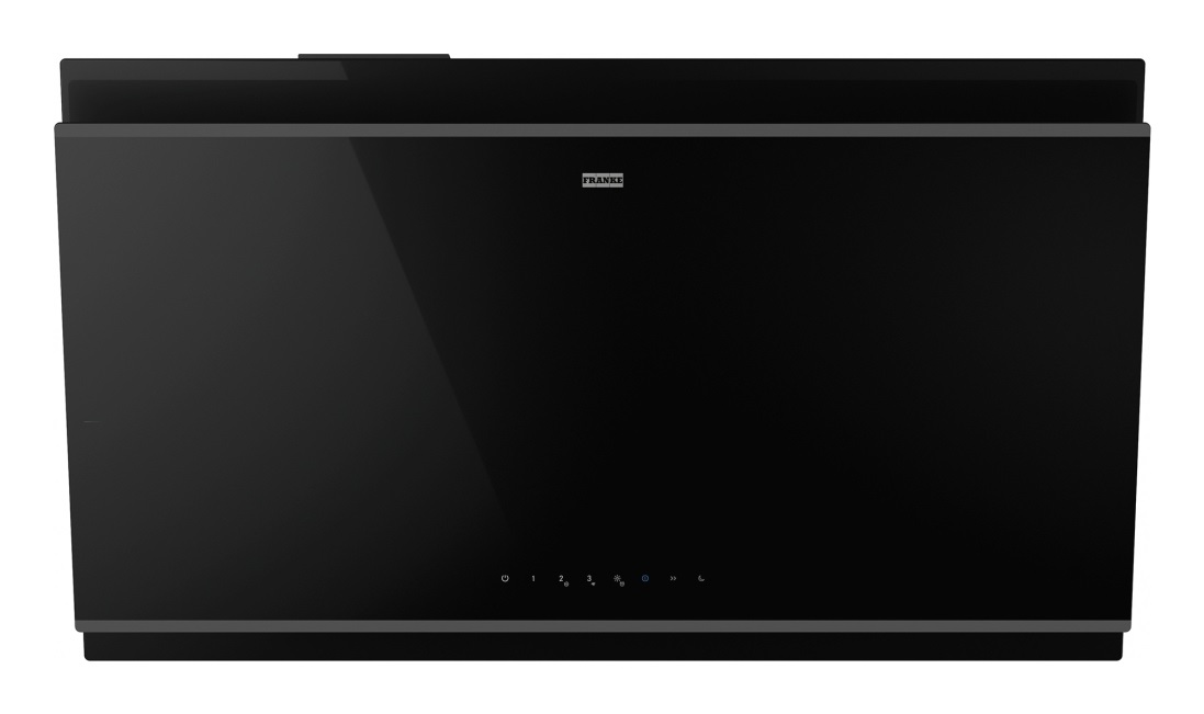 Franke FVMY AH BK F90 Cappa a parete 90 cm Cristallo Nero A 800 m³/h