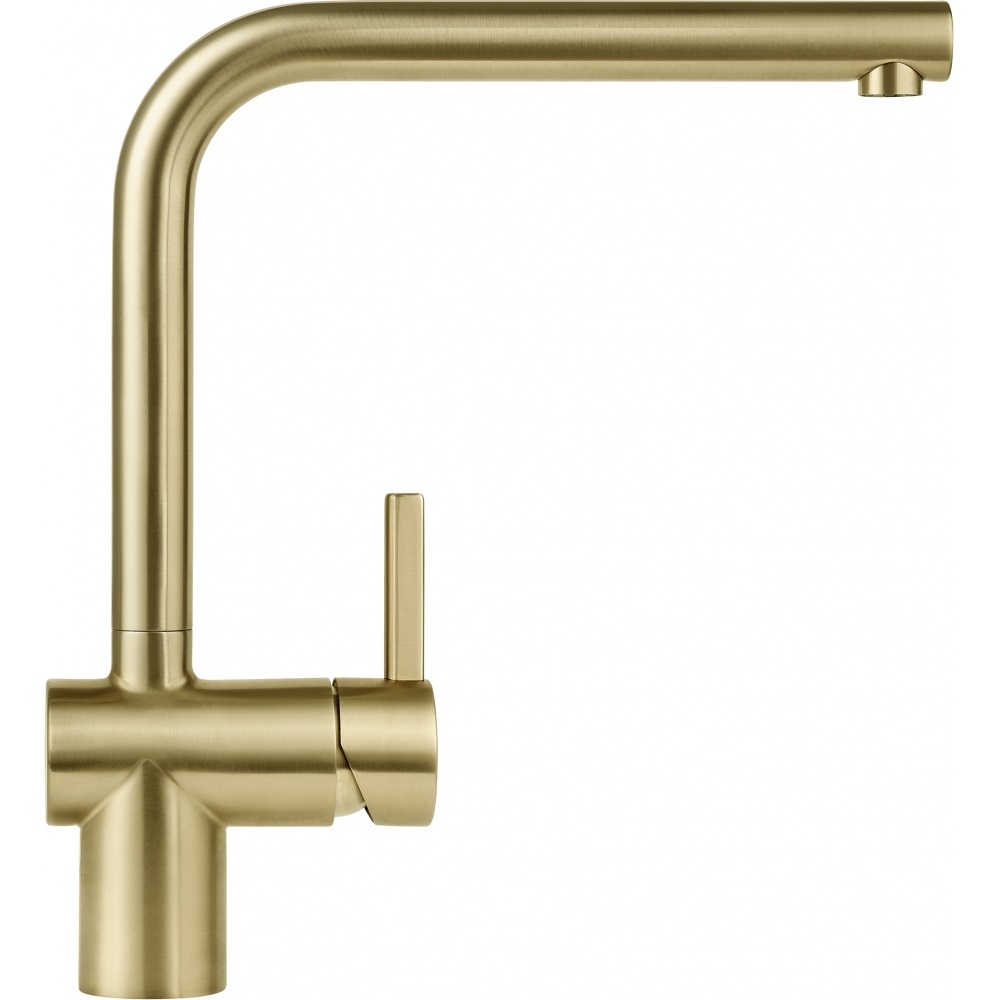 Franke Miscelatore Monocomando Atlas Neo Oro - Canna Girevole, Acciaio Inox PVD Gold, Altezza 297 mm