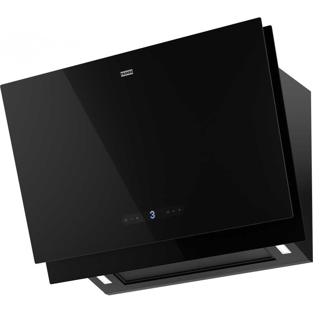 Franke FMA 2.0 PRO 807 BK Cappa Aspirante a Parete 80 cm Cristallo Nero 450 m³/h A Touch Control