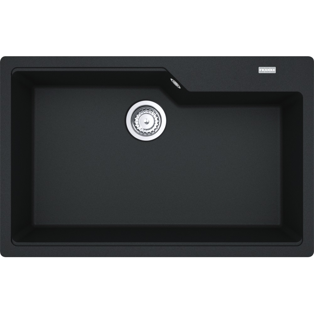 Franke UBG 610-72 Lavello ad Incasso in Fragranite Nero 1 Vasca 78 x 50 cm