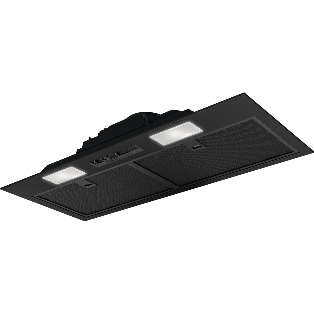 Franke Cappa da Incasso FBI 705 BK 70 cm Nero, Potenza 335 m³/h, Classe Energetica C