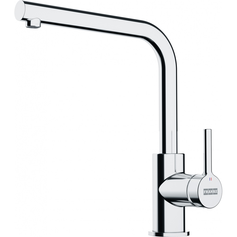 Franke Miscelatore Cucina Monocomando Lina L Cromo con Canna Girevole 360° e Leva Laterale