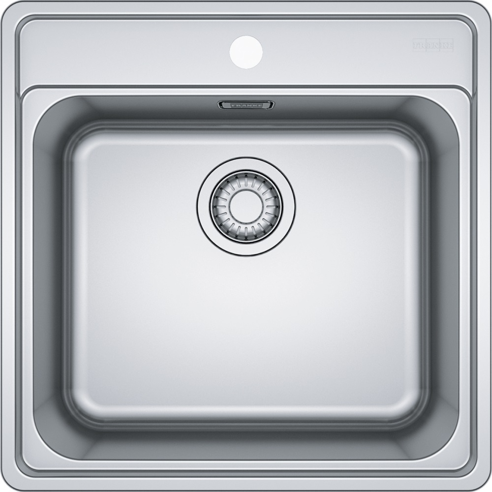 Franke BCX 610-51 Lavello da Incasso 1 Vasca 51 x 51 cm in Acciaio Inox Satinato