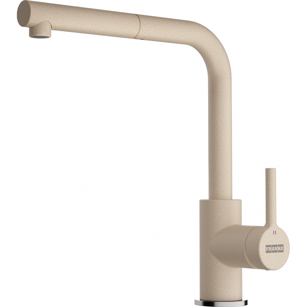 Franke Miscelatore Monocomando Lina L Doccia 115.0728.489 Beige in Ottone con Beccuccio Standard
