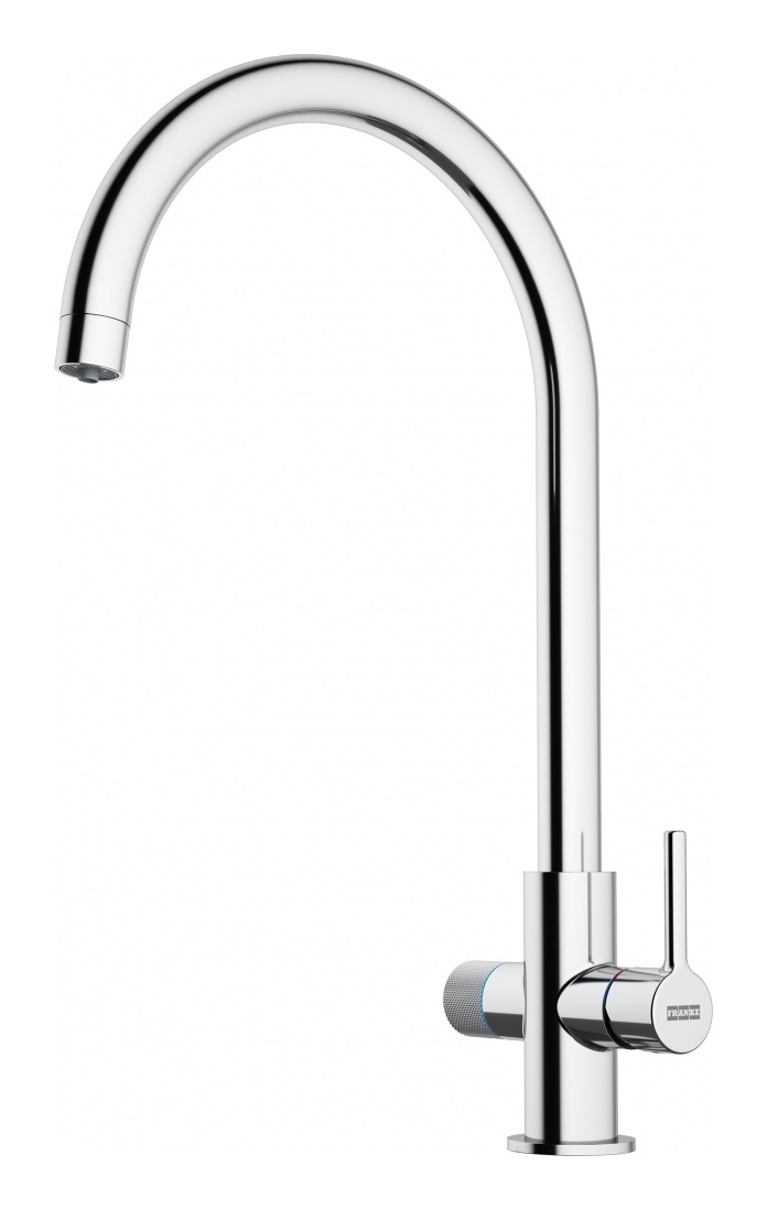 Franke Miscelatore Bicomando Lina Clear Water 2.0 - Cromo, Ottone, Altezza 39,7 cm