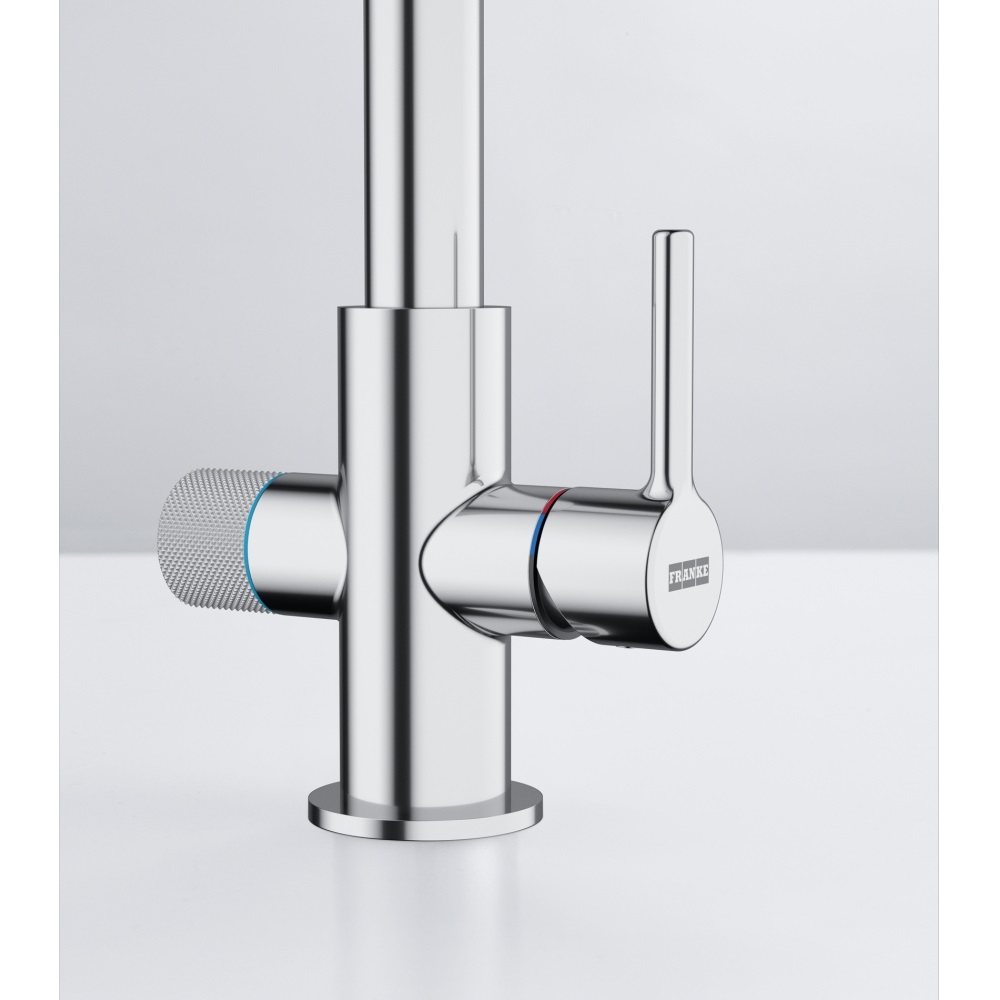 Franke Miscelatore Bicomando Lina Clear Water 2.0 - Cromo, Ottone, Altezza 39,7 cm