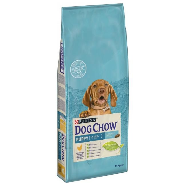 Purina Dog Chow Puppy Pollo 14 kg - Crocchette per cuccioli con DHA e antiossidanti