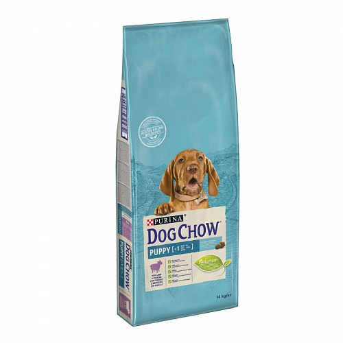 Purina Dog Chow Puppy Agnello 14 kg - Crocchette per Cuccioli con Nutrizione Completa e Antiossidanti