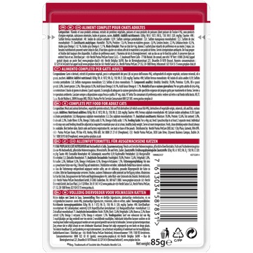 Purina Pro Plan Nutri Savour 85 g - Cibo umido per gatti adulti con Pesce dell'Oceano in salsa, per digestione delicata