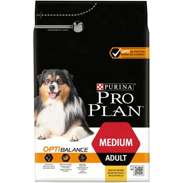 Purina Pro Plan Medium Adult Everyday Nutrition con Pollo - Cibo Secco per Cani - 3 kg