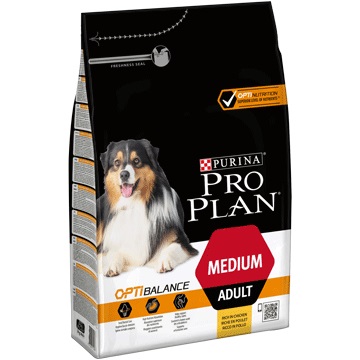 Purina Pro Plan Medium Adult Everyday Nutrition con Pollo - Cibo Secco per Cani - 3 kg