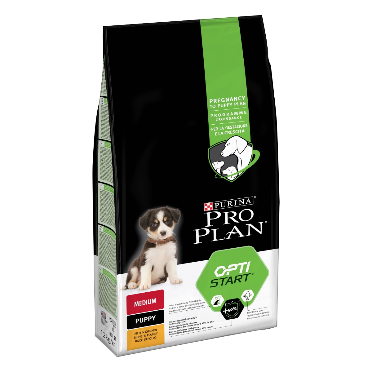 Purina Pro Plan Medium Puppy Healthy Start Cibo Secco con Pollo - 12 kg