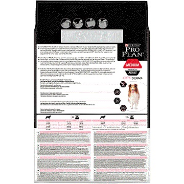 Purina Medium Adult Sensitive Skin 14 kg Adulto Salmone