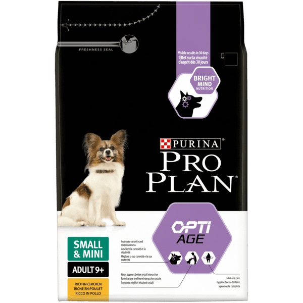 Purina ADULT 9+ 3 kg Adulto Pollo