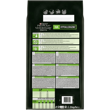 Purina Pro Plan Veterinary Diets HA Hypoallergenic 11 kg - Cibo Secco Completo per Cani Adulti e Cuccioli, Riduzione Intolleranze Alimentari