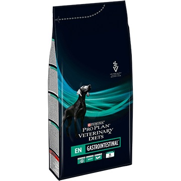 Purina Pro Plan Veterinary Diets EN Gastrointestinal 1,5 kg - Cibo secco per cani, supporto per disturbi intestinali e insufficienza pancreatica