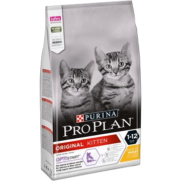 Purina Pro Plan Original Kitten Cibo Secco per Gattini con Pollo - 1,5 kg, Supporta la Crescita Sana e la Risposta Immunitaria