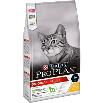 Purina Pro Plan Original Adult cibo secco per gatti 10 kg Adulto Pollo