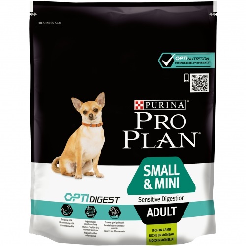 Purina Pro Plan Small & Mini Adulto Sensitive Digestion con Agnello - 700 g