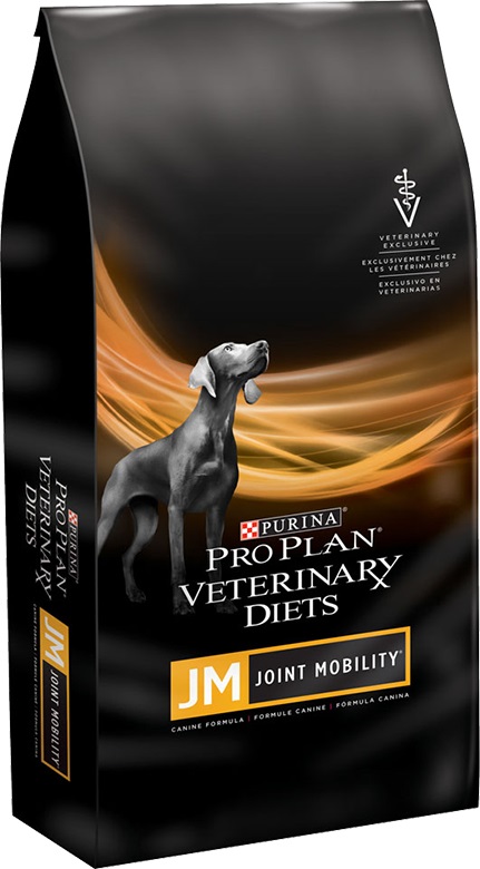 Purina Pro Plan Veterinary Diets JM Joint Mobility Crocchette per Cani - 12 kg, Riso e Salmone