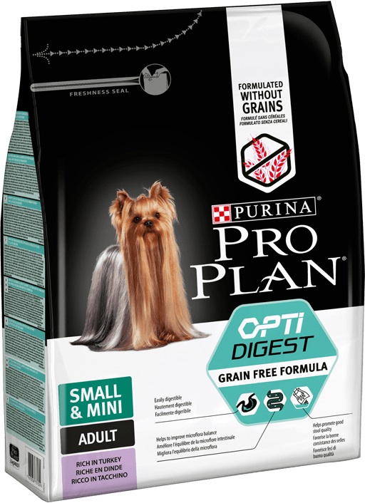 Purina Pro Plan Small & Mini Adult Sensitive Digestion Senza Cereali 7 kg - Cibo per Cani con Tacchino
