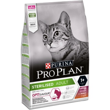 Purina Pro Plan Sterilised Savoury Duo Crocchette Gatto Anatra e Fegato 3kg - Alimento Completo per Gatti Adulti Sterilizzati