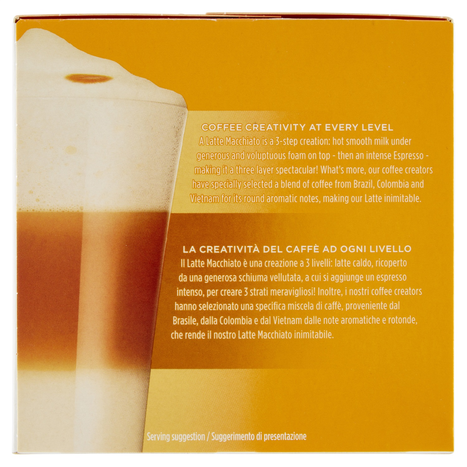 Nescafé Dolce Gusto Latte Macchiato - 16 Capsule Originali con Espresso Pura Arabica