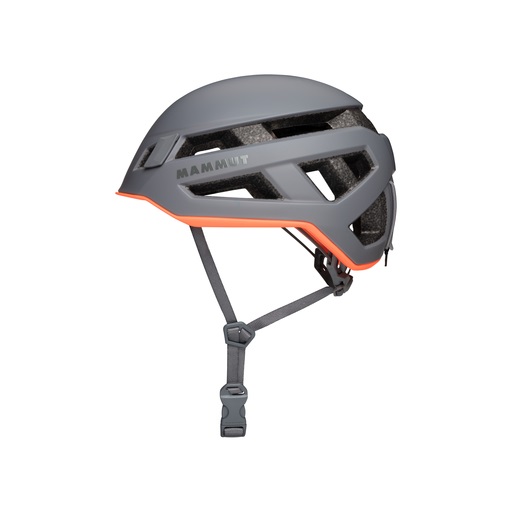 Mammut Crag Sender Helmet - Casco da Arrampicata Leggero con Rinforzi in Kevlar, Taglia 52-57 cm, Alta Ventilazione e Protezione Aggiuntiva