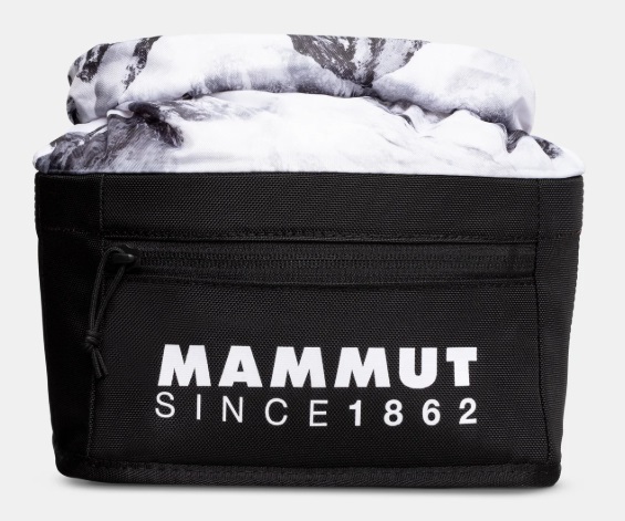 Mammut Boulder Chalk Bag - Sacchetto Portamagnesite in Poliestere Nero con Chiusura a Rullo Antipolvere e Scomparti Pratici