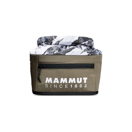 Mammut Boulder Chalk Bag - Sacchetto Portamagnesite per Bouldering in Poliammide, Taglie One Size e 30, Colori Cachi e Dark Clay