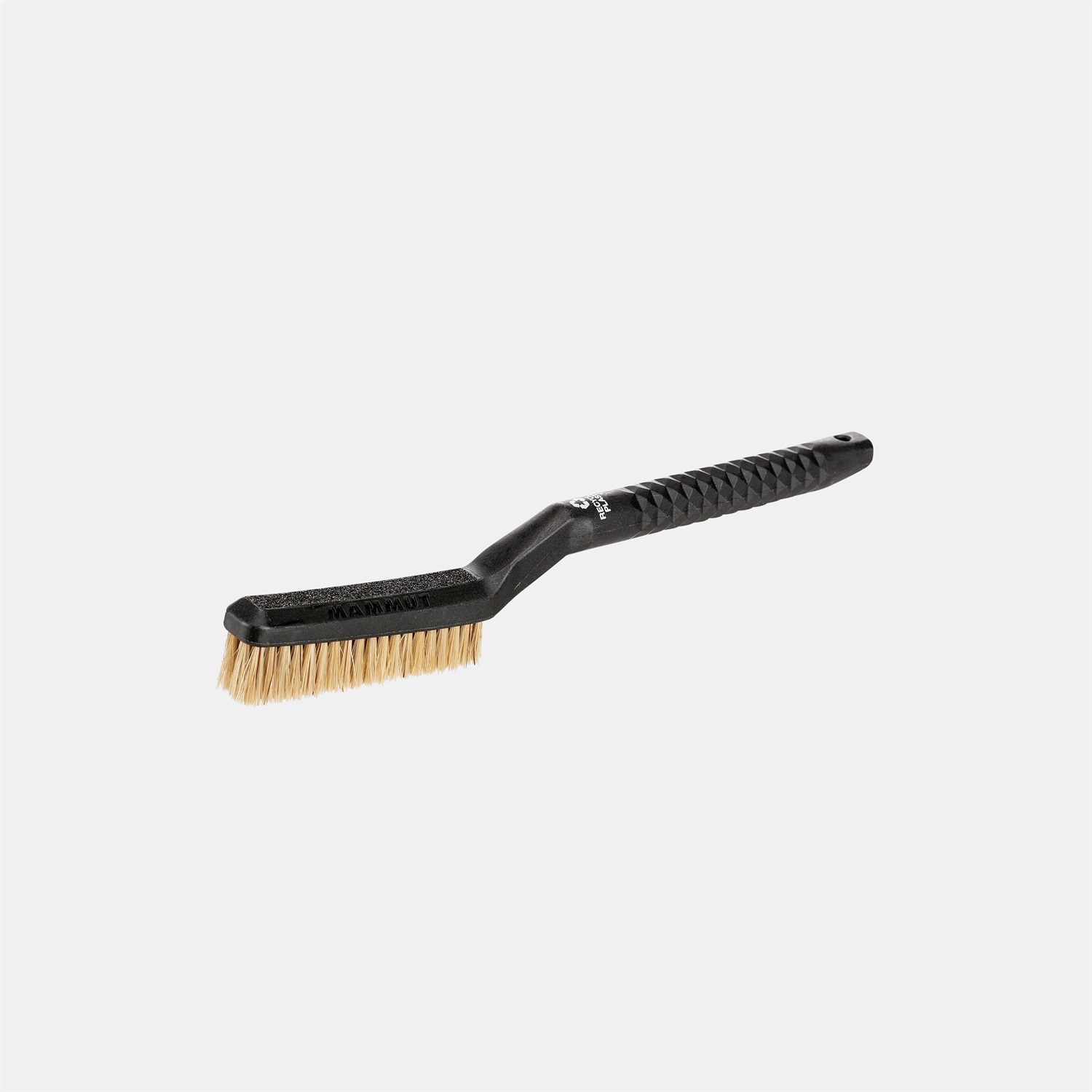 Mammut Sender Brush - Spazzola Boulder Unisex con Setole Naturali e Manico Ergonomico, Taglia Unica, Colori Nero, Blu e Rosso