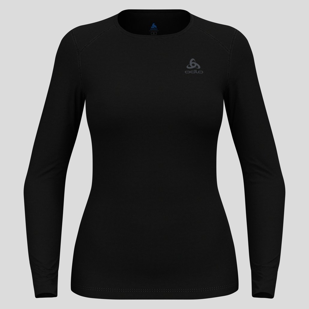 Odlo Maglietta Intima Tecnica Donna a Maniche Lunghe ACTIVE WARM ECO - Isolamento Termico e Comfort