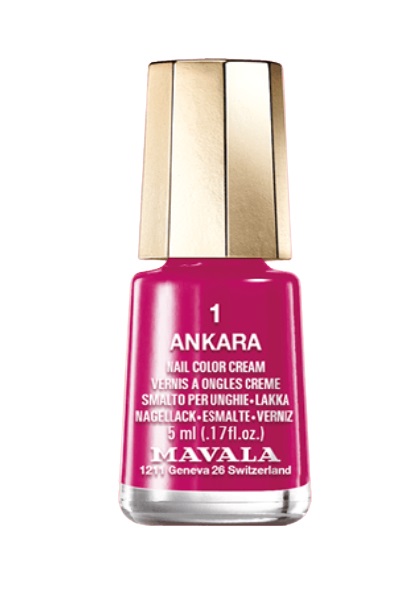 Mavala Minicolors Smalto per Unghie 01 Ankara 5 ml - Formato Mini, Privo di Ingredienti Nocivi