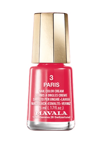 Mavala Mini Color Smalto per Unghie 5 ml - 03 Rosso Paris, Flacone Mini, Oltre 50 Colori Disponibili