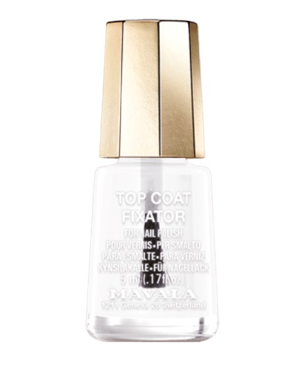 Mavala Smalto per Unghie Mini Top Coat Trasparente 5 ml - Minute Quick Finish
