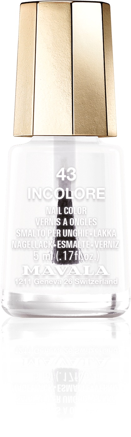 Mavala Mini Color Smalto per Unghie 43 Incolore - 5 ml, Smalto Mini progettato per evitare l'asciugatura