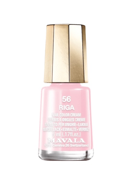 Mavala Mini Color Smalto per Unghie 5 ml - Colore 56 Riga, Formula Vegana, Flacone Mini