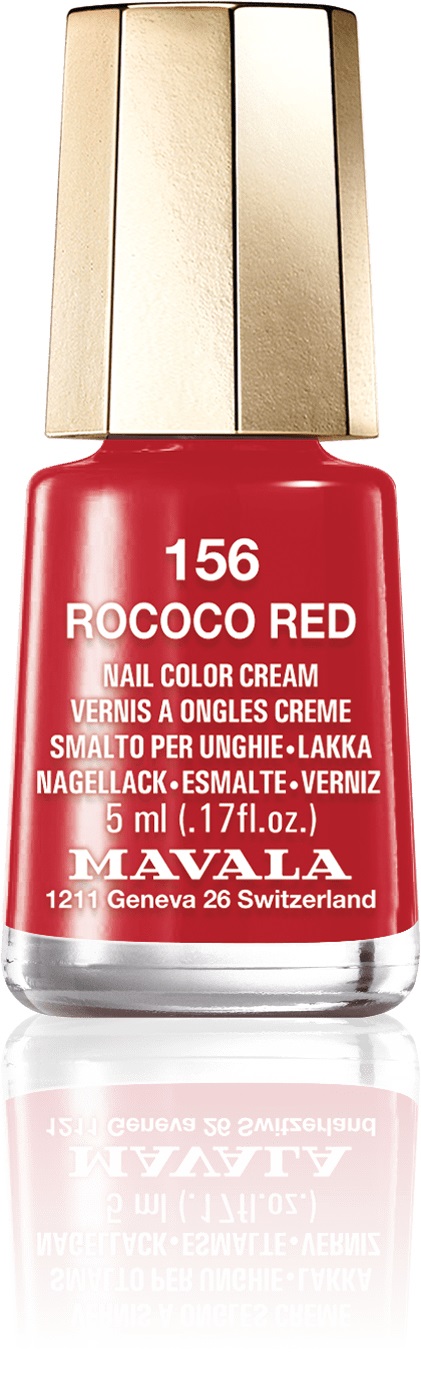 Mavala Mini Color Smalto per Unghie 5 ml - Rococo Red, Formula Anti-Asciugatura
