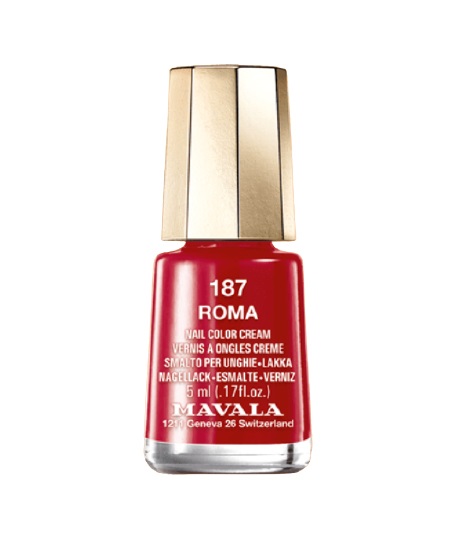 Mavala Mini Color Smalto per Unghie 5 ml - Colore 187 Roma, Elegante e Trendy