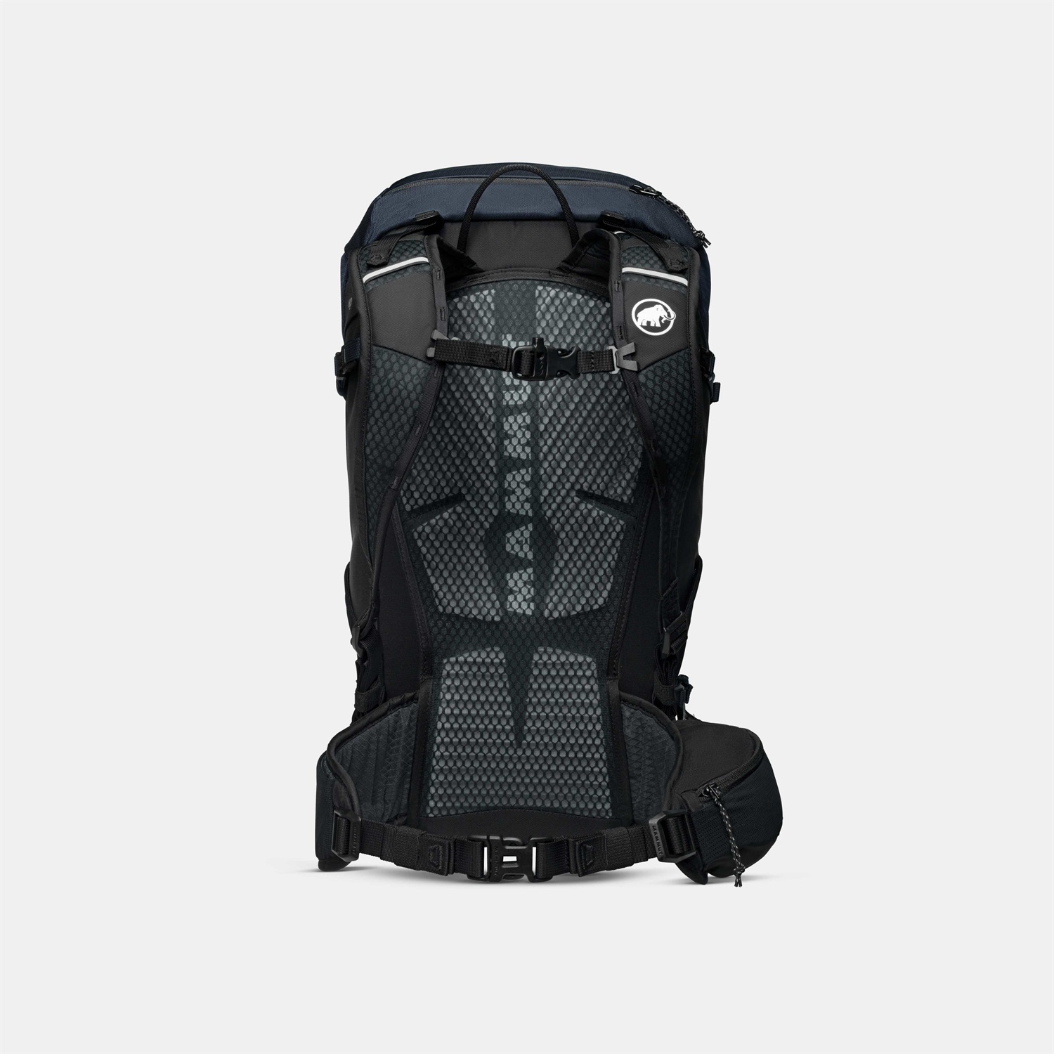Mammut Lithium 30 Women Zaino Trekking da Donna 30 L Nero Marino - Sistema di Trasporto Anatomico, Materiali Riciclati, Parapioggia Integrato