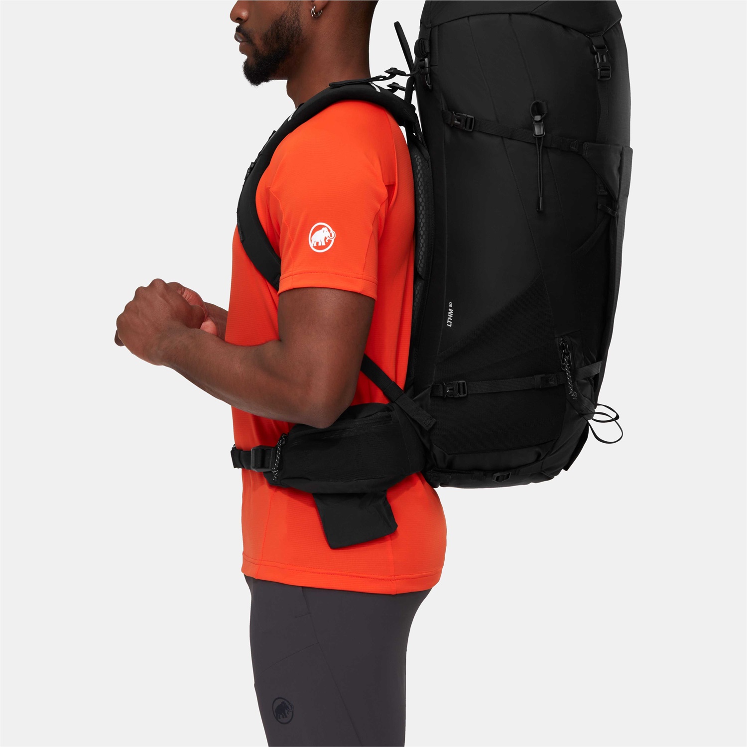 Mammut Zaino Lithium 50L Nero - Zaino per Escursioni con Materiali Riciclati, Regolabile e Impermeabile