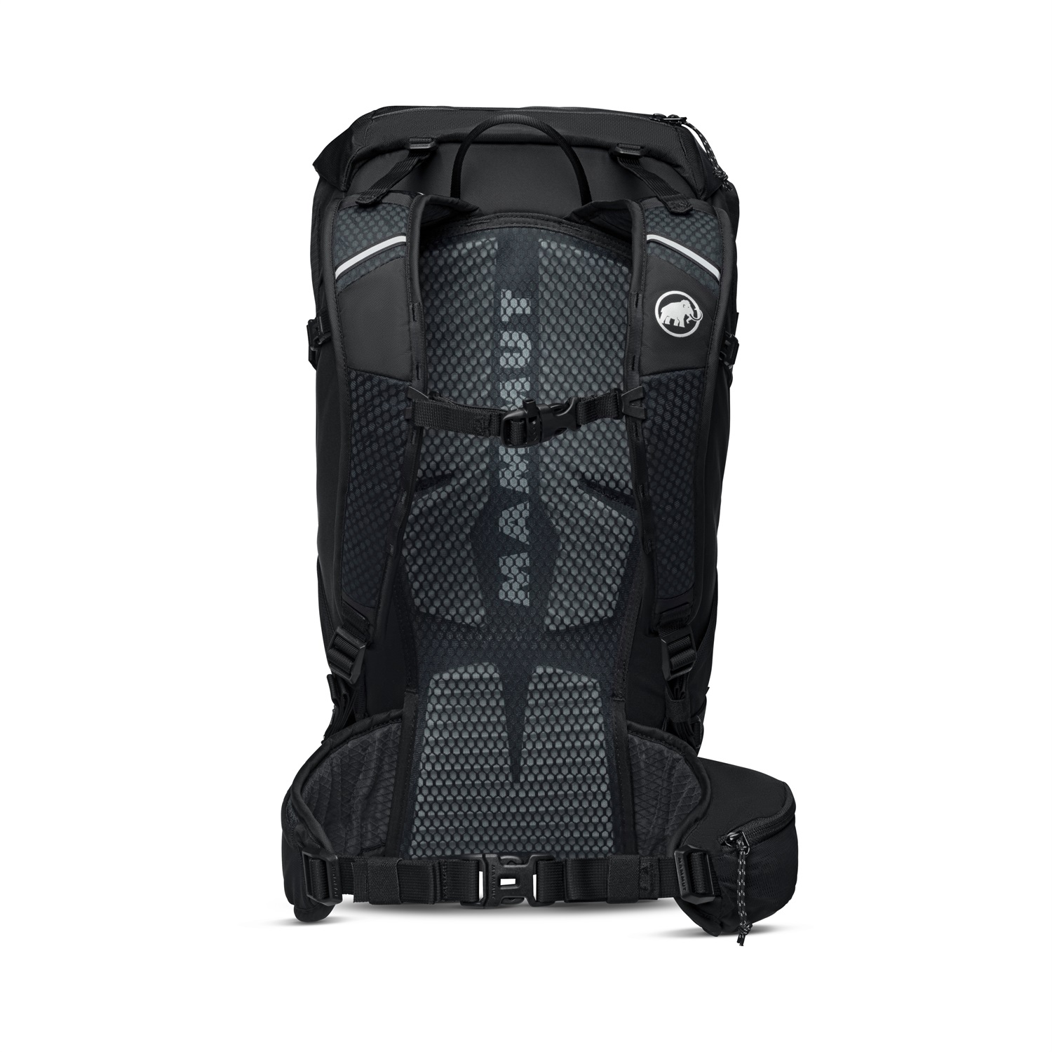 Mammut Lithium 30 Zaino da Trekking Unisex-Adulto Nero 30 L con Copertura Antipioggia e Materiali Riciclati
