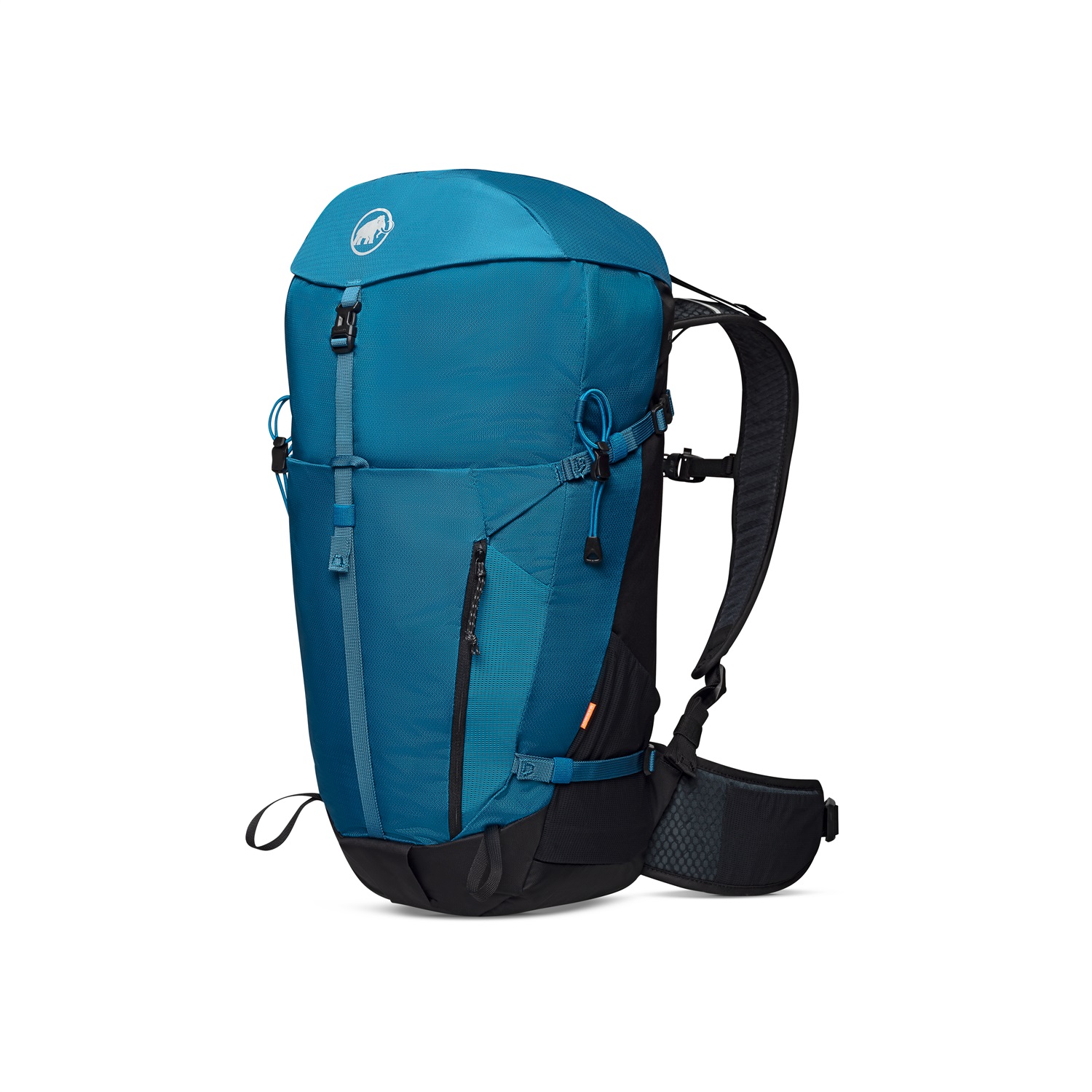 Mammut Lithium 30 Zaino Trekking Nero Zaffiro 30 L con Copertura Antipioggia, Supporto per Bastone e Tasca per Cellulare