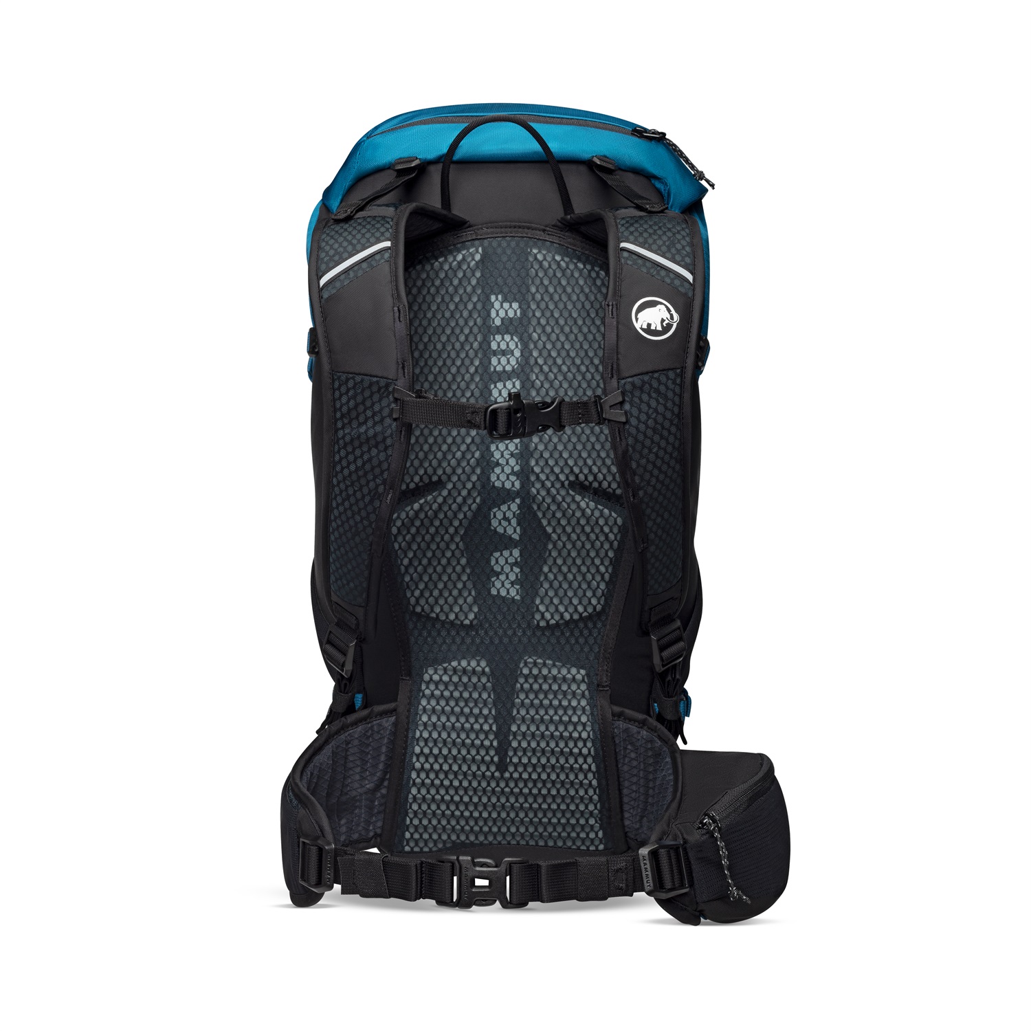 Mammut Lithium 30 Zaino Trekking Nero Zaffiro 30 L con Copertura Antipioggia, Supporto per Bastone e Tasca per Cellulare
