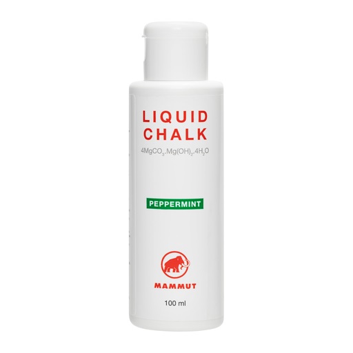 Mammut Liquid Chalk Peppermint - Magnesite Liquida 100 ml con Fresco Profumo di Menta Piperita per Arrampicata
