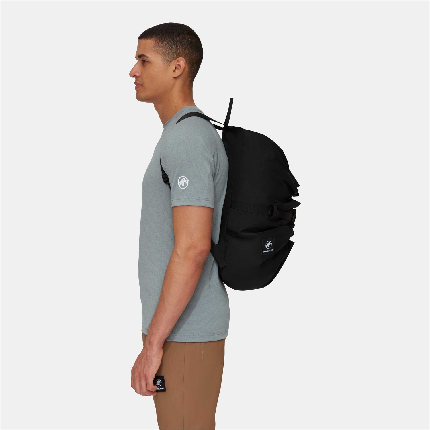 Mammut Neon Rope Bag - Sacca per Corda da Arrampicata, 25 Litri, Nero, Capacità fino a 80m, con Tracolla Regolabile