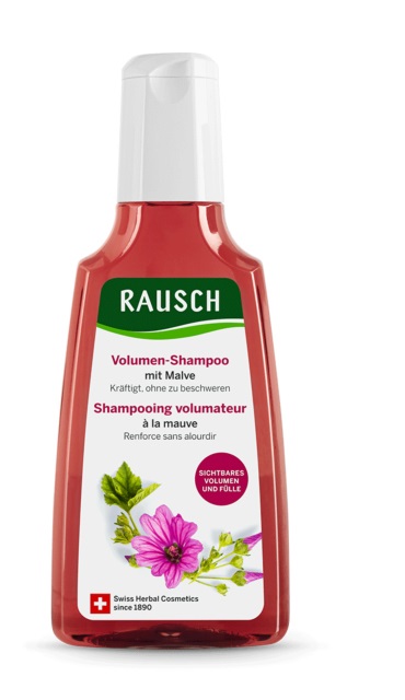 RAUSCH Shampoo Volumizzante alla Malva 200 ml - Per Capelli Fini e Delicati, Dona Tonicità e Volume