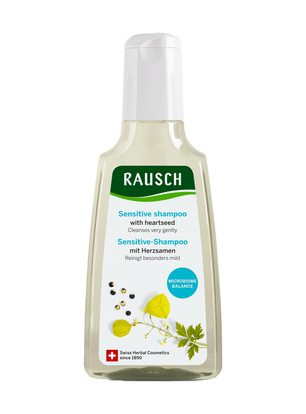 RAUSCH Shampoo Delicato al Cardiospermum 200 ml - Ipoallergenico per Cuoio Capelluto Sensibile