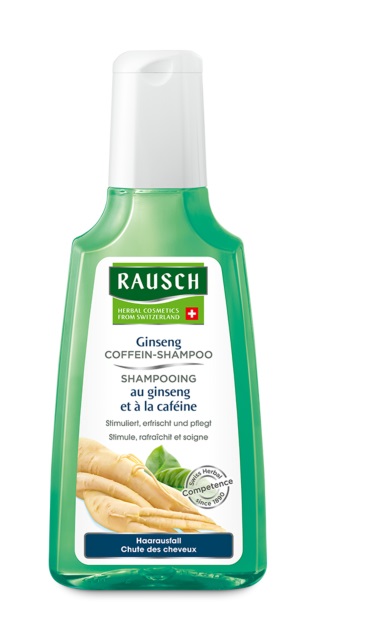 RAUSCH Shampoo alla Caffeina al Ginseng 200 ml - Anticaduta e Rivitalizzante
