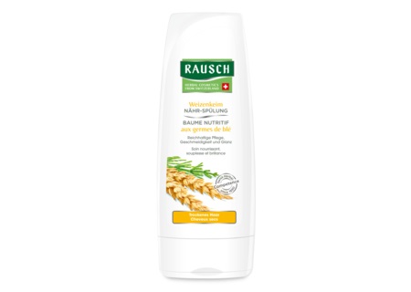 RAUSCH Balsamo Nutriente al Germe di Grano 200 ml - Privo di Siliconi e Parabeni, Prodotto Vegano